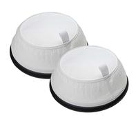 vhbw 2x Sack Filter Replacement for Nilfisk 1471432500 for Dry Vacuum Cleaner, Vacuum Cleaner - Spare Filter, Black White