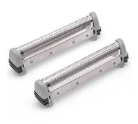 vhbw 2x Shaver Foil compatible with Remington MS2392, RS4400 TCT2, RS4623 TCT2, MS2391 Titanium Electric Shaver + Frame, Silver