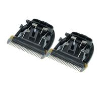 vhbw 2x shaving head compatible with Panasonic ER-DGP84, ER-DGP74, ER-DGP 72, ER-FGP 72, ER-GP80, ER-1611, ER-DGP82 Razor, Shaver, Trimmer Black