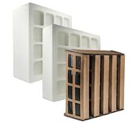 vhbw 3 Part Filter Set Replacement for IQAir V5-Cell for Air Purifier - gas & odour filter, HEPA filter, pre-filter