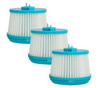 vhbw 3 x Post Motor Filter Compatible with Genius Invictus X9, X5, X4, X8, X7 Vacuum Cleaner - HEPA Filter