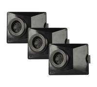 vhbw 3 x Vacuum Cleaner Filters Compatible with Rainbow Rexair E2 Series Vacuum Cleaner - Dirt Filter, Filter Unit