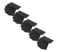 vhbw 30x Activated Carbon Filter Compatible with Franke Sorter 300, 350 Rubbish Bin, Compost Bin - 6.5 x 15.5 x 1.5 cm