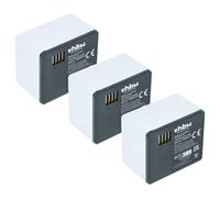 vhbw 3x Battery compatible with Arlo VMA5400, Ultra 4K UHD, VMA5400-10000S | Spy Cameras, Security Camera (5200 mAh, 3.85 V, Li-Ion)