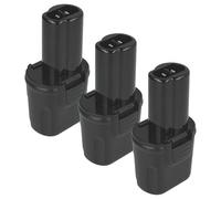 vhbw 3x Battery compatible with Dewalt DC600 Screwdriver, DC600KA, DC600-GB, DC600 Power Tools (2100 mAh, NiMH, 3.6 V)