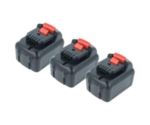 vhbw 3x Battery compatible with Dewalt DCK212S2, DCHJ071B, DCK211D2T-QW, DCHJ071, DCK211S2, DCK210S2 Power Tools (4000 mAh, Li-Ion, 12 V)