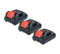 vhbw 3x Battery compatible with Dewalt DCR027, DCR019, DCR019-QW, DCR027-BD, DCR018, DCR016, DCR016-QW Power Tools (1500 mAh, Li-Ion, 12 V)