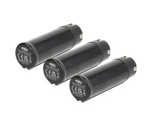 vhbw 3x Battery compatible with Ryobi CSD42l, RGS410, HP53LK, RLP416, AP4700, AP4001, AP4302 Power Tools (1500 mAh, Li-Ion, 4 V)