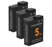 vhbw 3x Battery Replacement for DJI BCX204-1950-3.87, CP.OS.00000370.01, JH-ACT5 for Mini-Cam, Wearable Camera DSLR (2100 mAh, 3.8 V, Li-Ion)