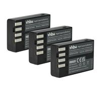 vhbw 3x Battery Replacement for Pentax D-Li109 for Camera DSLR (900 mAh, 7.2 V, Li-Ion)
