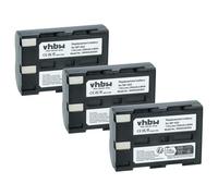 vhbw 3x Battery Replacement for Sigma BP-21 for Camera DSLR (1200 mAh, 7.2 V, Li-Ion)