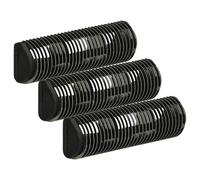 vhbw 3x cutter block compatible with Braun Formula 3511, 3512, 3025, 3509, 3520, 1, 3008, 3012, 3020, 3009, 3010 Razor, Shaver, Trimmer Silver Grey