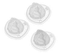 vhbw 3x Filter compatible with Black & Decker Dustbuster NV9610N, NVB115, NVB115W, NVB215, NVB215W Handheld Vacuum Cleaner - Dust Filter