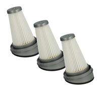 vhbw 3x Filter compatible with Black & Decker HSV520J01, SVA520B, SVA320B, SVA420B Vacuum Cleaner - HEPA Filter, Allergy Filter