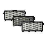 vhbw 3x Filter compatible with Miele S4581, S4582, S4781, S4780, S4712, S4711, S4812, S5000, S4782 Vacuum Cleaner - HEPA Filter