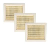 vhbw 3x Flat-Fold Filter F7 compatible with Hilti C 75-1-22, VC 5-A22 | for VC 75-1-A22, VC 2D-22, VC 5-22 Industrial Vacuum Cleaner - Pleated Filter Element