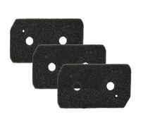 vhbw 3x Foam Pad Filter compatible with Siemens iSensoric WT45H200ME/02, WT45H200NL/01, WT45H200NL/04 Tumble Dryer Replacement Filter-Set