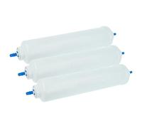 vhbw 3X Fridge Water Filter Compatible with Balay 3FA7786A/01, 3FA7786A/02, 3FA7786A/04, 3FA7786A/03 Refrigerator