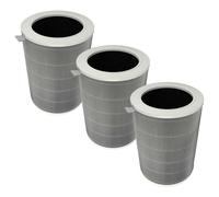 vhbw 3x HEPA Filter H11 compatible with Xiaomi Smart Air Purifier 4 Air Cleaner - Spare Air Filter