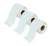 vhbw 3X Label Roll 54mm x 101mm (220 Label) Compatible with Dymo LabelWriter 400 Turbo, EL40, EL60 Label Maker White