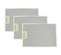 vhbw 3x Metal Grease Filter compatible with Bosch DKE685A/01, DKE685ASD/01, DKE685ASD/03, DKE685B/01 Extractor Fan, metal