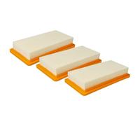 vhbw 3x motor filter compatible with Kärcher BR 45/22 C Bp Pack + MF, BR 45/22 C Bp Pack Fleet *EU, DS 5.800 Waterfilter Vacuum Cleaner