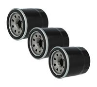 vhbw 3x Oil Filter compatible with Honda VTR, VT, Varadero, VTX, XA, VFR, VF, X, Varadero ABS Digger Motors Compact Loaders