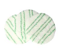 vhbw 3x Polishing Pad Replacement for Kärcher 2.863-197.0 for Floor Polisher - Buffing Wheel Set for Laminate Green White