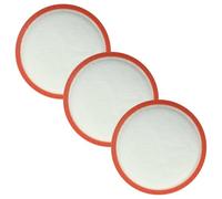 vhbw 3x Pre-Motor Filter compatible with Dirt Devil DD2651-1, DD2620-9, DD2650-0, DD2651-0, DD2650-1 Vacuum Cleaner - Motor Protection Filter