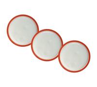vhbw 3x Pre-Motor Filter compatible with Dirt Devil Rebel DD5510-2, DD5510-3, DD5510-0, DD5510-1 Vacuum Cleaner - Motor Protection Filter
