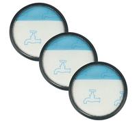 vhbw 3x Pre-Motor Filter Replacement for Grundig 9178008911 for Vacuum Cleaner - Motor Protection Filter, Washable