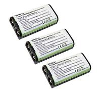 vhbw 3x Replacement Battery compatible with Sony MDR-RF850RK, MDR-RF855, MDR-RF855RK, MDR-RF855R Wireless Headset Headphones (700 mAh, 2.4 V, NiMH)