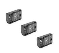 vhbw 3x Replacement Battery compatible with Tether Tools Air Direct Camera DSLR (1300mAh, 7.2V, Li-ion) + Info Chip