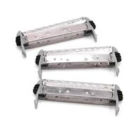 vhbw 3x Shaver Foil Replacement for Remington SP93, SP94, RBL5000 for Electric Shaver + Frame, Silver