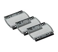 vhbw 3x shaving blade compatible with Braun Pocket Twist Razor, Shaver, Trimmer Black Silver