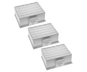 vhbw 3x Vacuum Cleaner Filter compatible with Siemens VSZ42230/01, VSZ41666/01, VSZ42232/01, VSZ42 Vacuum Cleaner - HEPA Filter, Allergy Filter