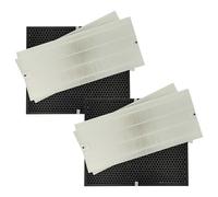 vhbw 4 Part Filter Set compatible with Winix P450, U450 Air Purifier - HEPA filter, activated carbon filter