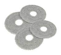 vhbw 4 x Mop Cloths Compatible with Dreame W10 Pro Mop Robot Cleaning Robot Mop Cloth Mop Pad 4 x Mop Pads