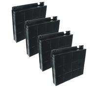 vhbw 4x Activated Carbon Filter compatible with AEG DBB4950MM, DBB5660HM, DBB5960HM, DBB5760HM, DBB6960HM, DBE5960HG, DBE5960HM Extractor Hood