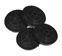vhbw 4x Activated Carbon Filter compatible with AEG DVB4550B, DVB4550M, DVB4850W, DVB4850M, DVB4850B, DVB3850M, DVE5960HW Extractor Hood - 17.2 cm