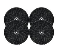 vhbw 4x Activated Carbon Filter compatible with Electrolux EFP90565OX, EFP90460OS, EFP60924OW, EFP60566OX, EFP60565OX, EFP60560OX Extractor Hood