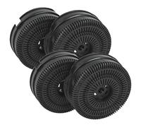 vhbw 4x Activated Carbon Filter compatible with Elica ERA K23HE SL3V 2LB GR/A/52, ERA K23HE SL3V 2LB GR/A/72 Extractor Hood