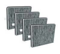 vhbw 4x Activated Carbon Filter compatible with Miele 2580, DA25xx, 2450 Extractor Hood
