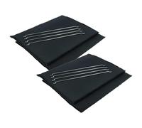 vhbw 4x Activated Carbon Filter compatible with Miele DA 6890 Extractor Hood + Mounting Material