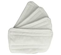 vhbw 4X Cleaning Pad Compatible with Dirt Devil M333-1, M333 Hot Spray Steamer, Steam Mop - Microfibre Cloth