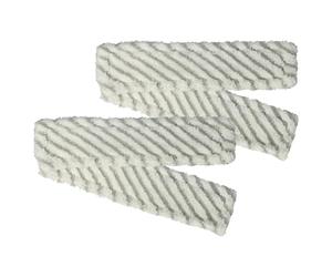 vhbw 4x Cover Scrubber Sleeve Large Replacement for Bosch F016800551 for Window Cleaner Squeegee - Mop Attachment Cloth Pad