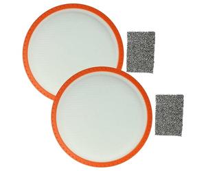 vhbw 4x filter compatible with Dirt Devil Centec2 M2288-0, M2288-1, M2288-2, M2288-3, M2288-5, M2288-6, M2288-7, M2288-4, M2288-8, M2288-9 Vacuum Cleaner