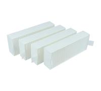 vhbw 4x Filter Filter compatible with Siemens ED851FQ15E/01, ED811FQ15E/20, ED811FQ15E/03, ED811FQ15E/02 Stove Extractor System filter paper