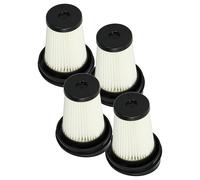 vhbw 4x Flat-Fold Filter compatible with ETA Moneto 4449, Moneto 3449 Handheld, Vacuum Cleaner - Pleated Filter Element