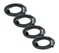 vhbw 4X Hose Compatible with Kärcher KNT 4 Vacuum Cleaner - 3.5 m, Handle, 35 mm Round Connection